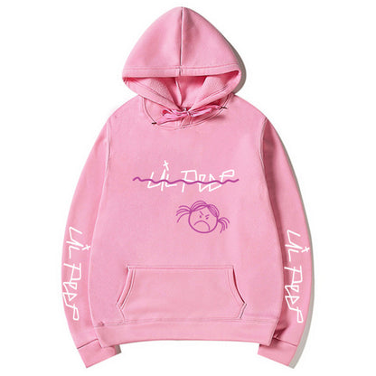 Sudadera con Capucha al Estilo Urbano de Lil Peep para Todos