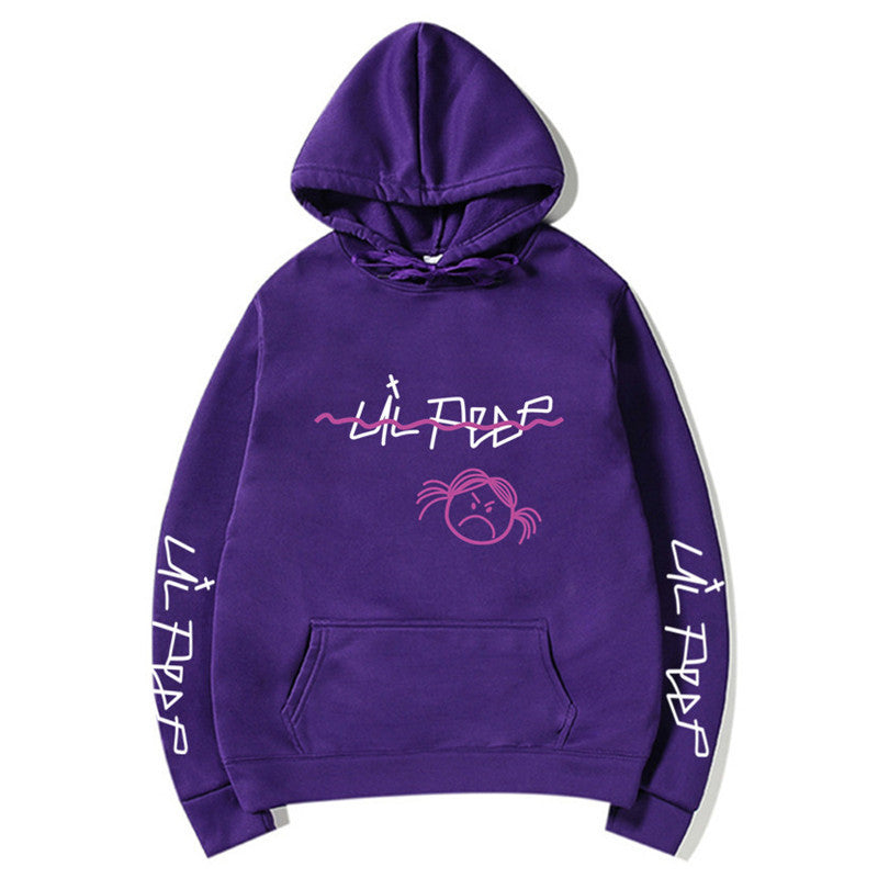 Sudadera con Capucha al Estilo Urbano de Lil Peep para Todos