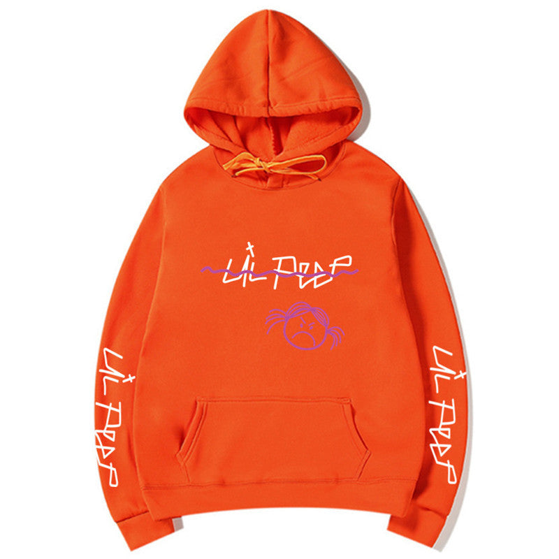 Sudadera con Capucha al Estilo Urbano de Lil Peep para Todos