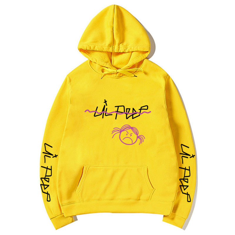 Sudadera con Capucha al Estilo Urbano de Lil Peep para Todos