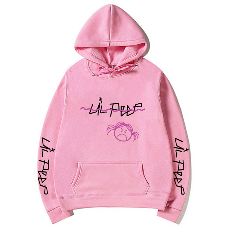Sudadera con Capucha al Estilo Urbano de Lil Peep para Todos