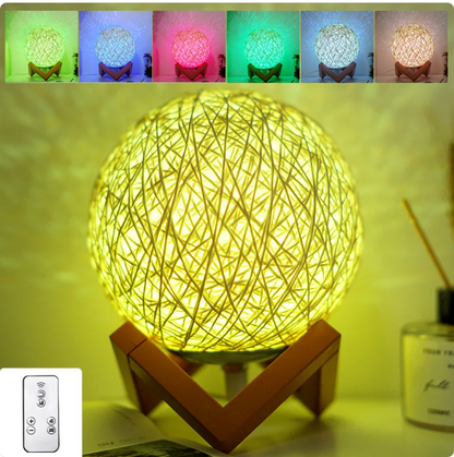 Luz Nocturna Compacta para Mesita de Noche en Dormitorio