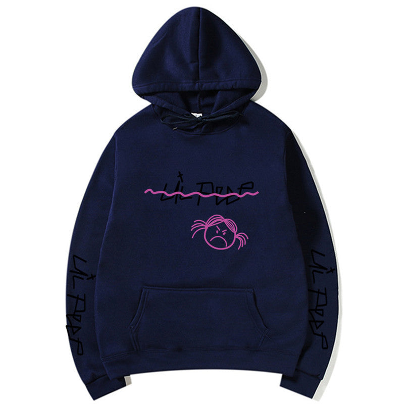 Sudadera con Capucha al Estilo Urbano de Lil Peep para Todos
