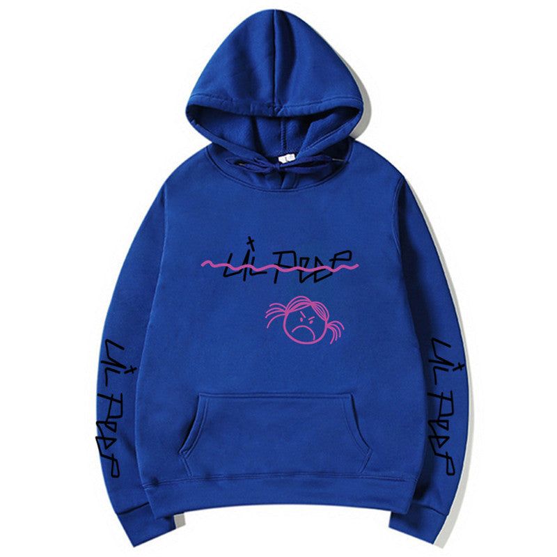 Sudadera con Capucha al Estilo Urbano de Lil Peep para Todos