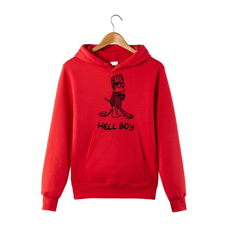 Sudadera con Capucha Lil Peep Hellboy