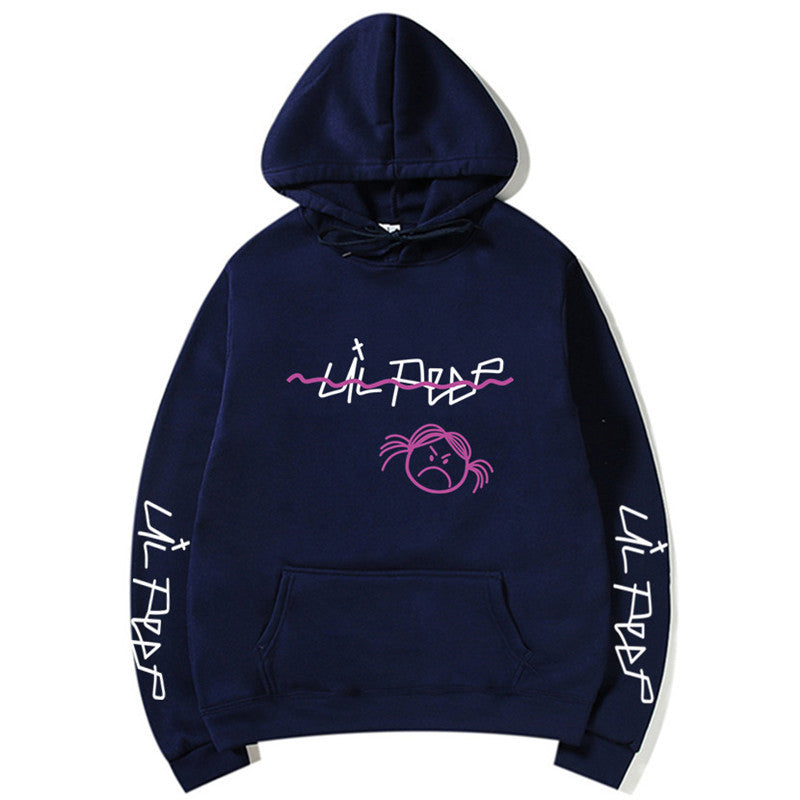 Sudadera con Capucha al Estilo Urbano de Lil Peep para Todos