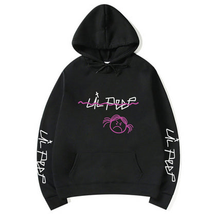 Sudadera con Capucha al Estilo Urbano de Lil Peep para Todos