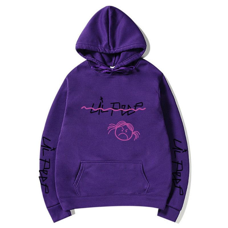 Sudadera con Capucha al Estilo Urbano de Lil Peep para Todos