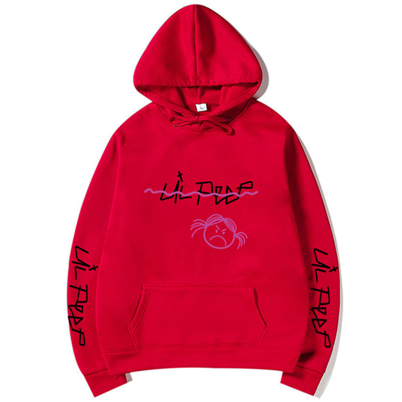 Sudadera con Capucha al Estilo Urbano de Lil Peep para Todos