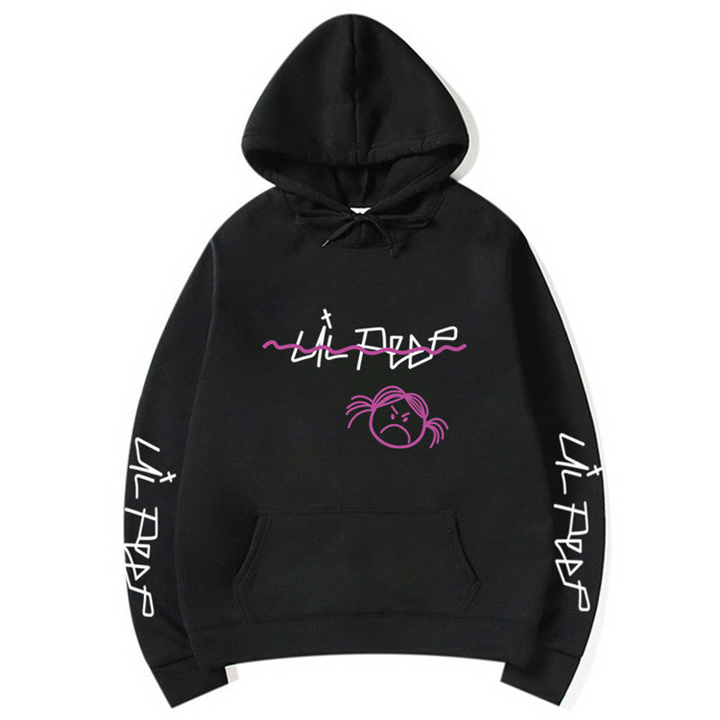 Sudadera con Capucha al Estilo Urbano de Lil Peep para Todos