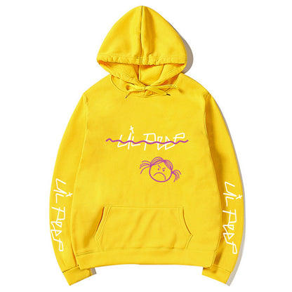 Sudadera con Capucha al Estilo Urbano de Lil Peep para Todos