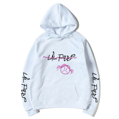 Sudadera con Capucha al Estilo Urbano de Lil Peep para Todos