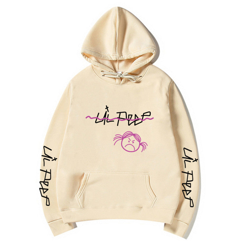 Sudadera con Capucha al Estilo Urbano de Lil Peep para Todos